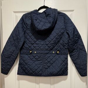 JCrew, Navy Blue, Lightweight Puffer Coat, Size XS